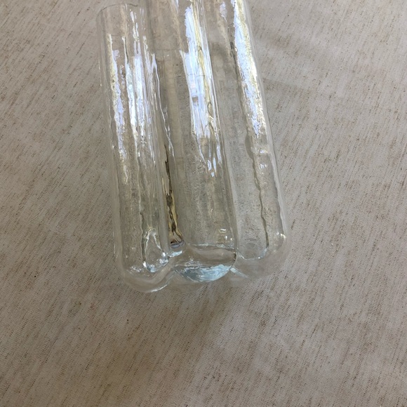 Vintage Mid Century Modern Swedish Abstract Art Glass Cloud Vase - Picture 12 of 15